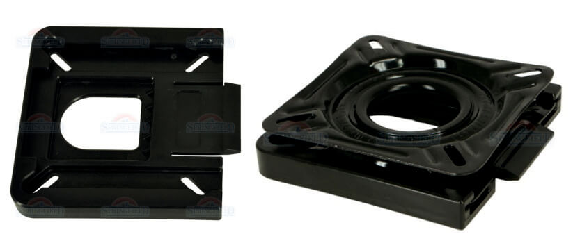 Base for quick installation of the seat