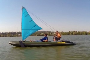 Катамаран с парусом цена-