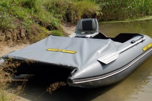 Морская лодка для рыбалки-