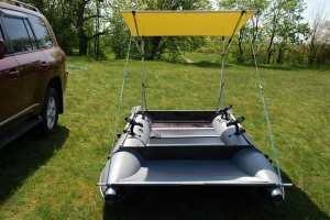 Надувные катамараны для рыбалки-