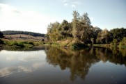 Река Северский Донец, устье реки Оскол в сентябре 2011 Изюм - Славяногорск