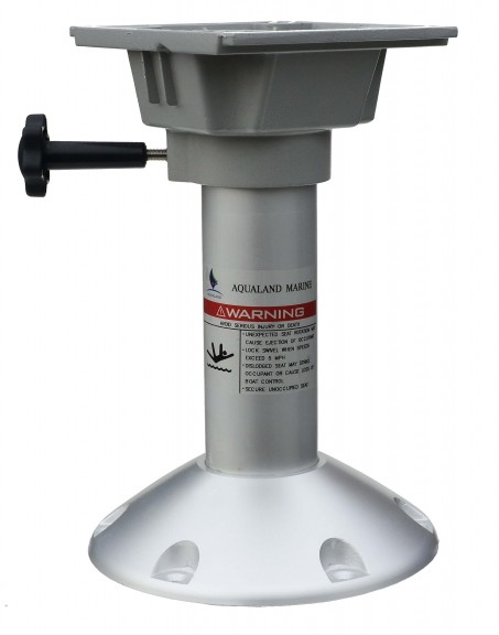 Стойка кресла алюминиевая низкая (18х18х16)