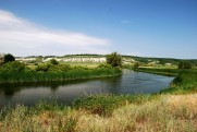 Річка Оскіл в червні 2011 Тополі - Куп'янськ