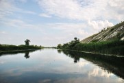 The Oskol River in June 2011 Topoli - Kupyansk